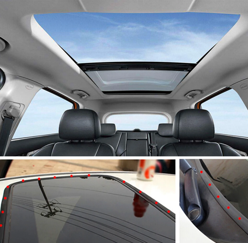 3M Car sunroof seal sticker for Mercedes Benz A200 A180 B180 B200 CLA GLA AMG A B C E S Class CLS GLK CLK SLK W211 W221 W220
3M Car sunroof seal sticker for Mercedes Benz A200 A180 B180 B200 CLA GLA AMG A B C E S Class CLS GLK CLK SLK W211 W221 W220