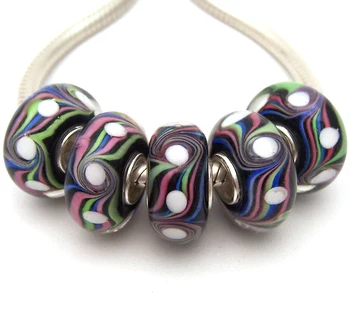 JGWGT 557 5X 100% Authenticity S925 Sterling Silver Beads Murano Glass beads Fit European Charms Bracelet diy jewelry Lampwork
JGWGT 557 5X 100% Authenticity S925 Sterling Silver Beads Murano Glass beads Fit European Charms Bracelet diy jewelry Lampwork