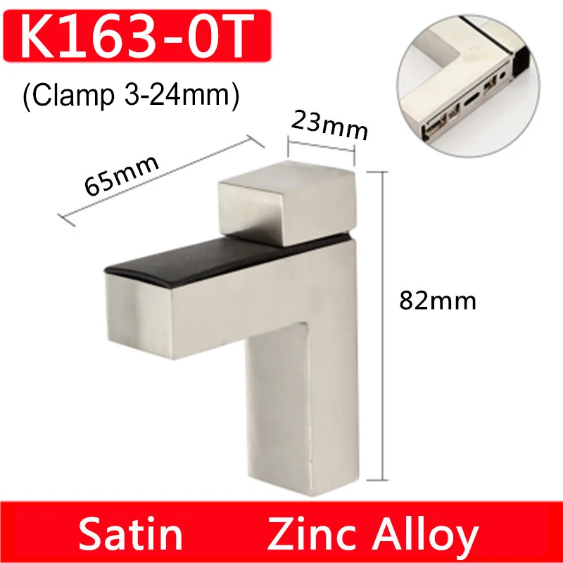 Zinc Alloy Chrome Adjustable glass board platform style Glass Clamps Satin finished Shelves Support Bracket Clips
Zinc Alloy Chrome Adjustable glass board platform style Glass Clamps Satin finished Shelves Support Bracket Clips
