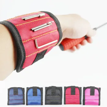 Polyester Magnetic Wristband Portable Tool Bag Electrician Wrist Tool Belt Screws Nails Drill Bits Holder Repair Tools
Polyester Magnetic Wristband Portable Tool Bag Electrician Wrist Tool Belt Screws Nails Drill Bits Holder Repair Tools