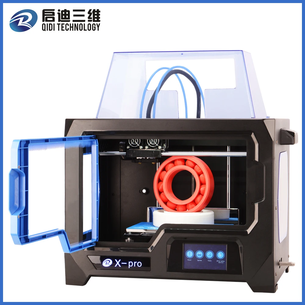QIDI TECH Dual Extruder 3D PRINTER New Model X -pro ,4.3 Inch Touch Screen,200*150*150mm,Works With ABS And PLA,TPU
QIDI TECH Dual Extruder 3D PRINTER New Model X -pro ,4.3 Inch Touch Screen,200*150*150mm,Works With ABS And PLA,TPU