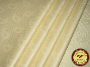 10Yards Bazin Riche Fabric Cream Color High Quality(Similar to Getzner) Guinea Brocade 100% Cotton Fabric For Garment
10Yards Bazin Riche Fabric Cream Color High Quality(Similar to Getzner) Guinea Brocade 100% Cotton Fabric For Garment