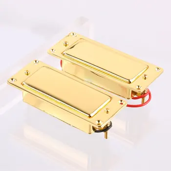 Noiseless Mini Humbucker Guitar Pickup Set Bridge and Neck for LP Golden
Noiseless Mini Humbucker Guitar Pickup Set Bridge and Neck for LP Golden