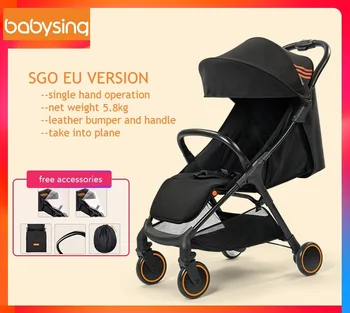 

babysing new light weight portable stroller SGO,foldable and take into plane pram,baby carriage