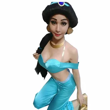 2020 Aladdin Princess Jasmine Cosplay Dress Princess Jasmine Performence Costume Party Uniform
2020 Aladdin Princess Jasmine Cosplay Dress Princess Jasmine Performence Costume Party Uniform