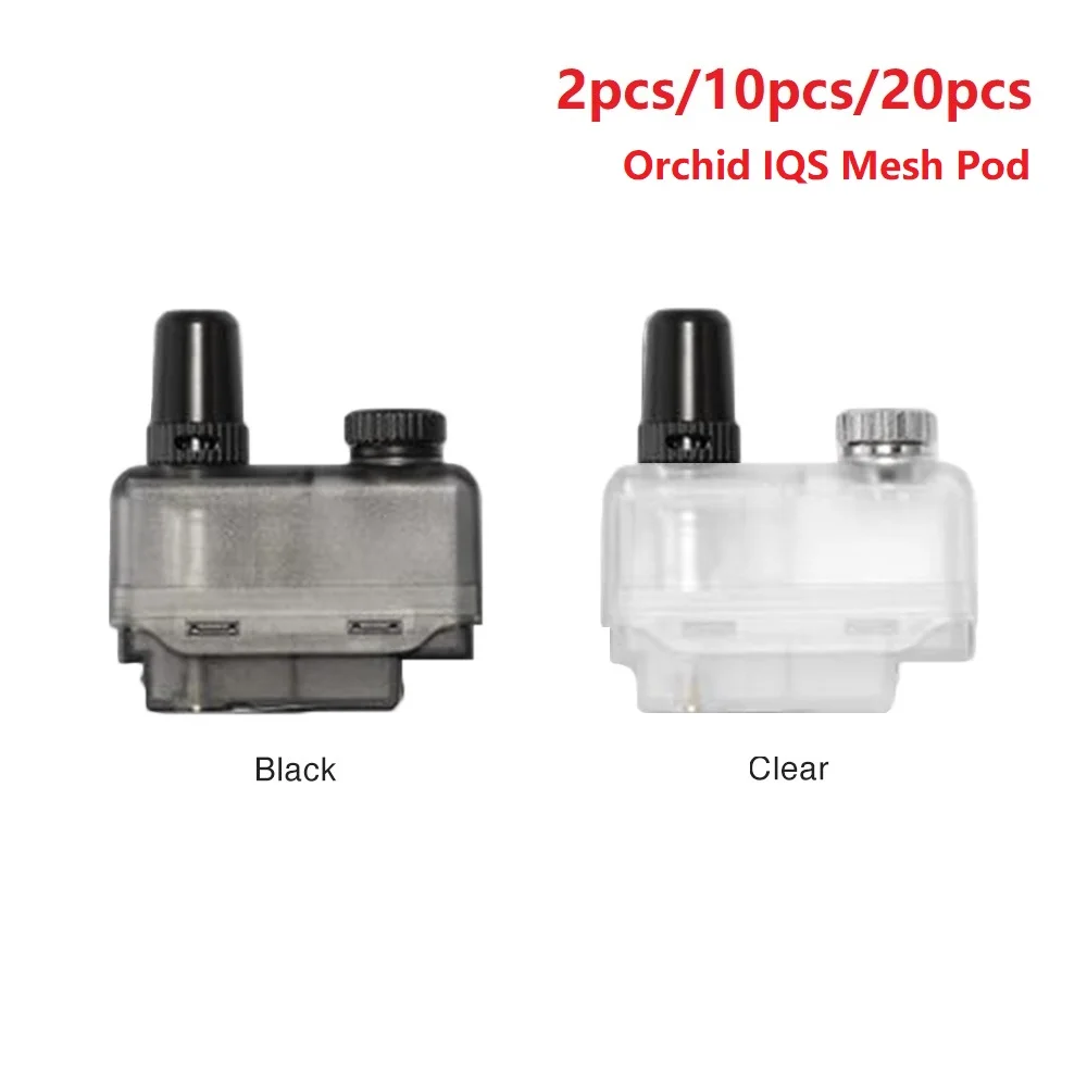 NEW 2pcs 10pcs 20pcs Orchid IQS Replacement Mesh Pod with 3ml Capacity & 0.8ohm Mesh Coil E-cig Cartridge Support MTL / DL Vape
NEW 2pcs 10pcs 20pcs Orchid IQS Replacement Mesh Pod with 3ml Capacity & 0.8ohm Mesh Coil E-cig Cartridge Support MTL / DL Vape