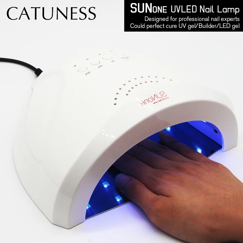Фото CATUNESS переключатель времени Сушилка для ногтей сенсор светодиодный свет