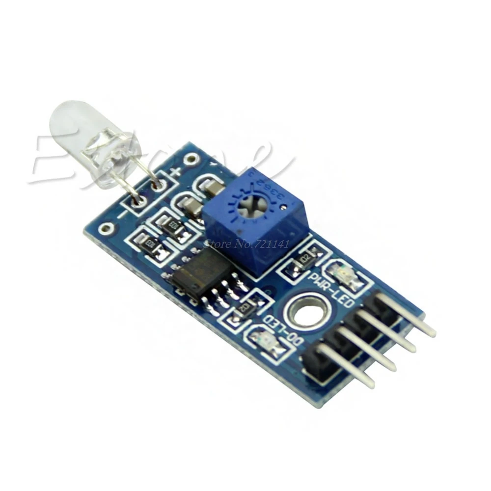 10pcs/lot Photodiode Light Sensor Module 3.3-5V Input Light Sensor for Raspberry pi
10pcs/lot Photodiode Light Sensor Module 3.3-5V Input Light Sensor for Raspberry pi