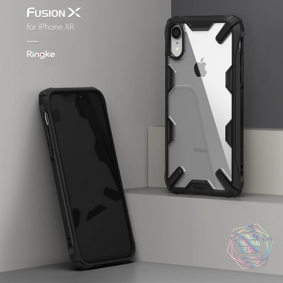 Original Ringke Fusion X Dual Layer Ultra Rugged Heavy Duty Shock Absorption Drop Resistance Case For iPhone XR
Original Ringke Fusion X Dual Layer Ultra Rugged Heavy Duty Shock Absorption Drop Resistance Case For iPhone XR
