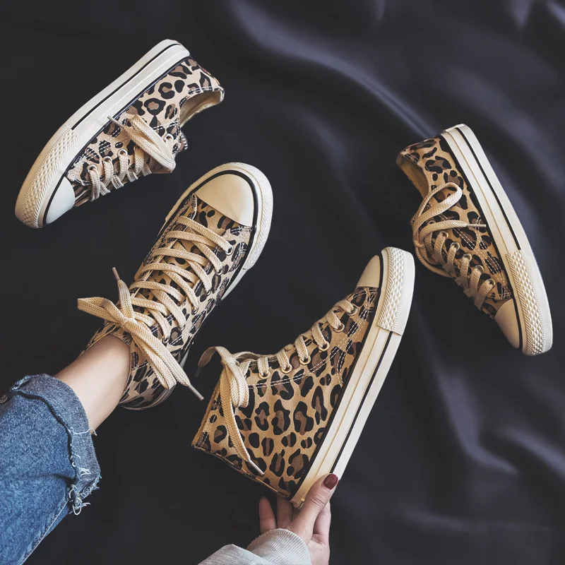 2019 New Arrival Leopard Canvas Shoes Student Skateboarding Shoes Comfortable Flats Spring and Summer Classic Canvas Sneaker
2019 New Arrival Leopard Canvas Shoes Student Skateboarding Shoes Comfortable Flats Spring and Summer Classic Canvas Sneaker