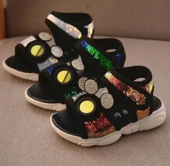New Summer Children Kids Shoes Beach Sandals for Girls Fashion Casual Cartoon Sequins Toddler Sandals Rubber Sole EU 21-30
New Summer Children Kids Shoes Beach Sandals for Girls Fashion Casual Cartoon Sequins Toddler Sandals Rubber Sole EU 21-30