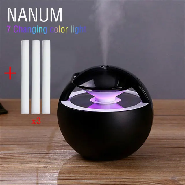 USB Aroma Essential Oil Diffuser Ultrasonic Cool Mist Humidifier Air Purifier 7 Color Change LED Night Light for Office Home
USB Aroma Essential Oil Diffuser Ultrasonic Cool Mist Humidifier Air Purifier 7 Color Change LED Night Light for Office Home