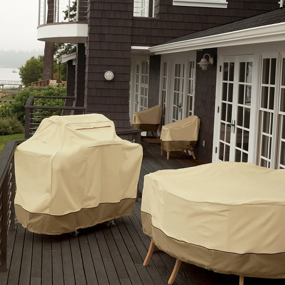 1PC Gas BBQ Grill 58" 64" 70" 72" Cover Heavy Duty Waterproof Outdoor Weber Beige Garden Patio Gas Barbecue Cover
1PC Gas BBQ Grill 58" 64" 70" 72" Cover Heavy Duty Waterproof Outdoor Weber Beige Garden Patio Gas Barbecue Cover