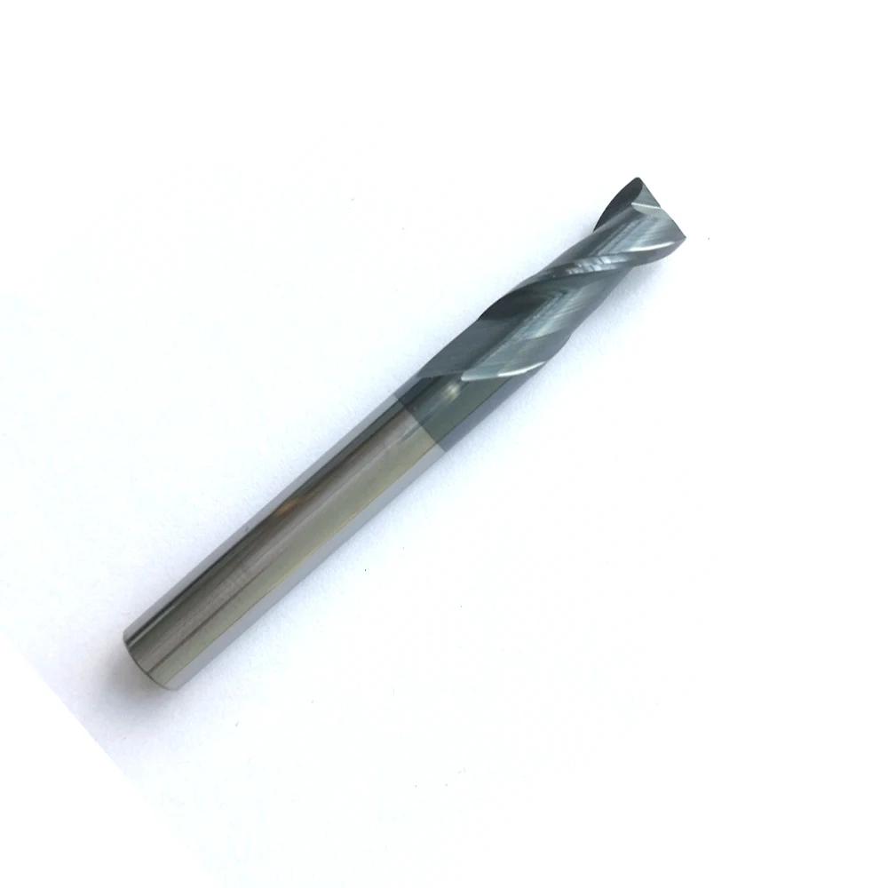 4mm 2 Flutes corner Radius End mill hrc60 with coating Spiral Bit Milling Carbide CNC Router bits D4*11*D4*50*R0.5
4mm 2 Flutes corner Radius End mill hrc60 with coating Spiral Bit Milling Carbide CNC Router bits D4*11*D4*50*R0.5