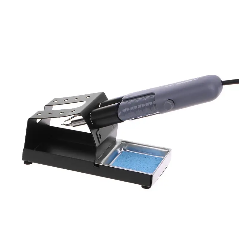 Double Heads Hot Tweezers Mini Soldering Station With Iron Stand For BGA SMD Repairing
Double Heads Hot Tweezers Mini Soldering Station With Iron Stand For BGA SMD Repairing