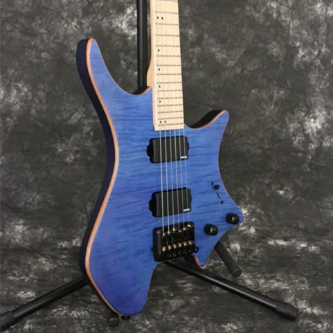 Free shippin New Headless Electric Guitar with Flamed Maple, Black Hardware, Real photo show,Wholesale All Color are Available
Free shippin New Headless Electric Guitar with Flamed Maple, Black Hardware, Real photo show,Wholesale All Color are Available