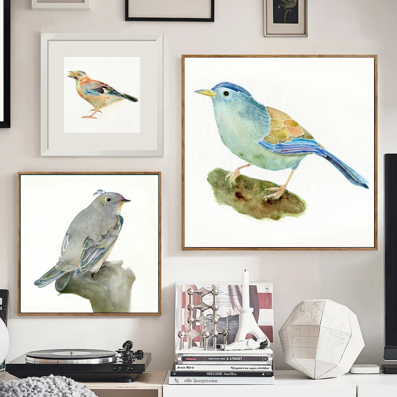 Watercolor bird Modular pictures poster illustration canvas art Painting on the Wall for living room Home Decoration
Watercolor bird Modular pictures poster illustration canvas art Painting on the Wall for living room Home Decoration