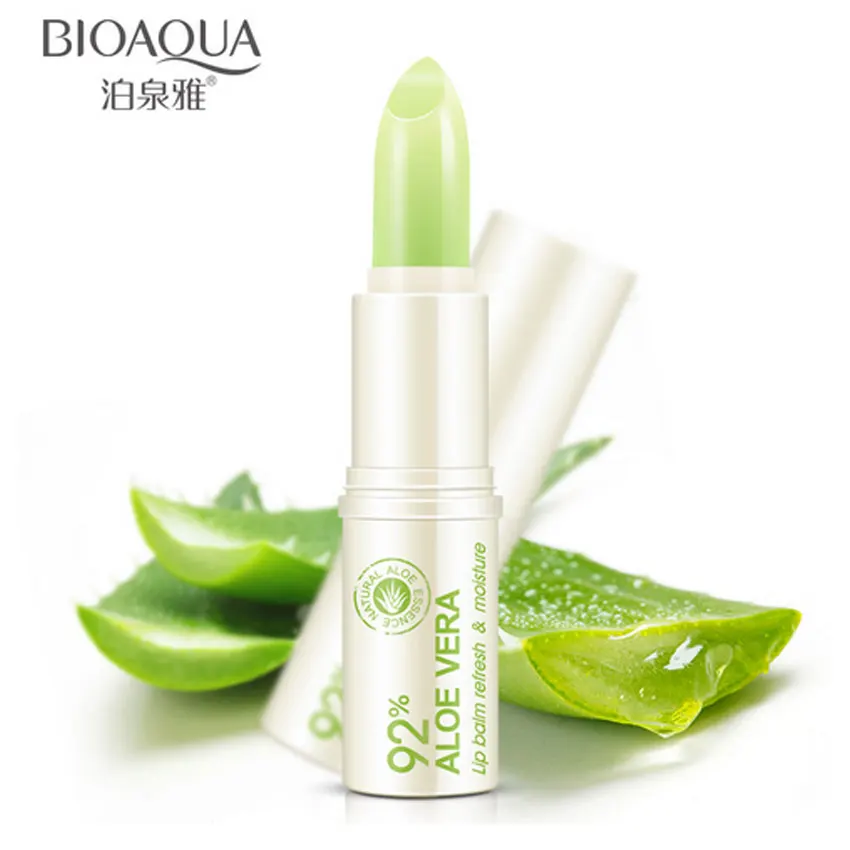BIOAQUA Natural Aloe Moisturizing Lip Balm Colorless Refine Repair Lip Wrinkles for Woman Winter Lip Care 1 Pcs
BIOAQUA Natural Aloe Moisturizing Lip Balm Colorless Refine Repair Lip Wrinkles for Woman Winter Lip Care 1 Pcs