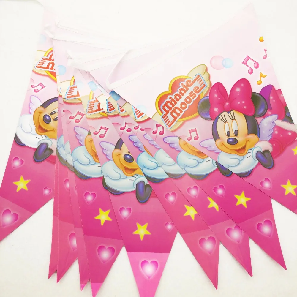 2.5m Minnie Mouse Paper Banner Flag Birthday Party Supplies Birthday Decoration Theme Birthday Party Decoration Set
2.5m Minnie Mouse Paper Banner Flag Birthday Party Supplies Birthday Decoration Theme Birthday Party Decoration Set