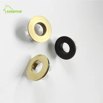 Imitation Gold Brass Black Patina Overflow Hole Cover Decorative Ring Bright Silver Washbasin Simple Accessories
Imitation Gold Brass Black Patina Overflow Hole Cover Decorative Ring Bright Silver Washbasin Simple Accessories