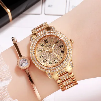 GEDI Luxury Fashion Rose Gold Women Quartz Watch Top Brand Ladies Bracelet Watches Famous Wrist Watch Relogio Feminino Hodinky
GEDI Luxury Fashion Rose Gold Women Quartz Watch Top Brand Ladies Bracelet Watches Famous Wrist Watch Relogio Feminino Hodinky