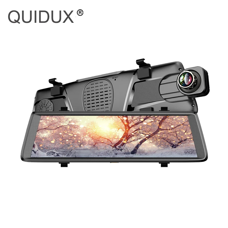 QUIDUX 3G Car Dvr Rearview Mirror Camera 10" Touch Android 5.0 GPS Navigators WIFI FHD 1080P Dual Lens Parking Monitor
QUIDUX 3G Car Dvr Rearview Mirror Camera 10" Touch Android 5.0 GPS Navigators WIFI FHD 1080P Dual Lens Parking Monitor