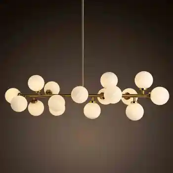 Creative gold dinning room chandelier modern glass hanging lamp light fixture suspension luminaire G4X16 LED AC 85-265V
Creative gold dinning room chandelier modern glass hanging lamp light fixture suspension luminaire G4X16 LED AC 85-265V