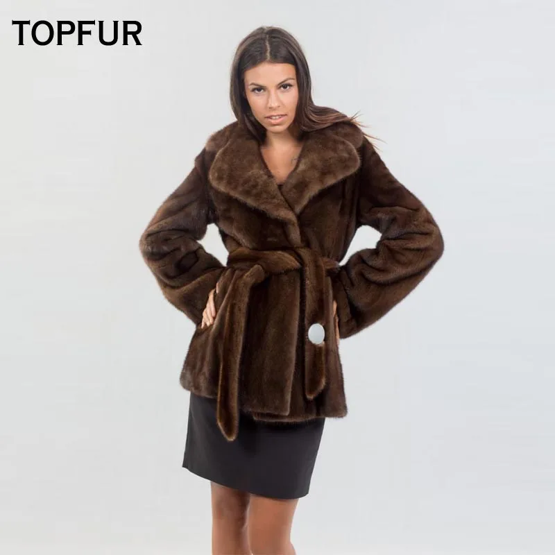 TOPFUR 2018 New Type Real Mink Fur Coats Women's Slim Showing Waist Fur Coat Luxury Hot Sell Mink Fur Outwear Jackets Russia
TOPFUR 2018 New Type Real Mink Fur Coats Women's Slim Showing Waist Fur Coat Luxury Hot Sell Mink Fur Outwear Jackets Russia