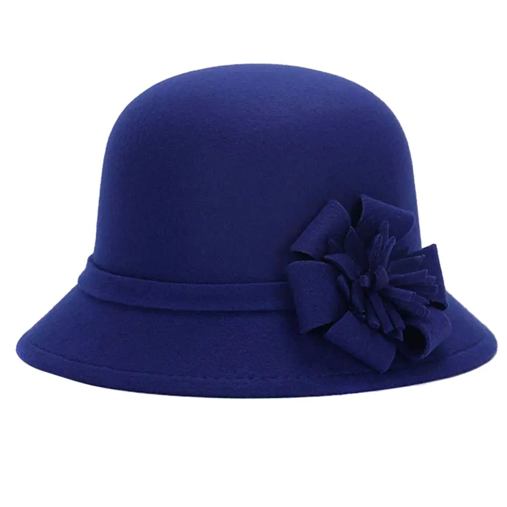 Newly Fashion Autumn Winter Women Fedora Hat Imitation Woolen Flower Vintage Keep Warm Bucket Cap Ladies Girls Bowler Hats m99
Newly Fashion Autumn Winter Women Fedora Hat Imitation Woolen Flower Vintage Keep Warm Bucket Cap Ladies Girls Bowler Hats m99