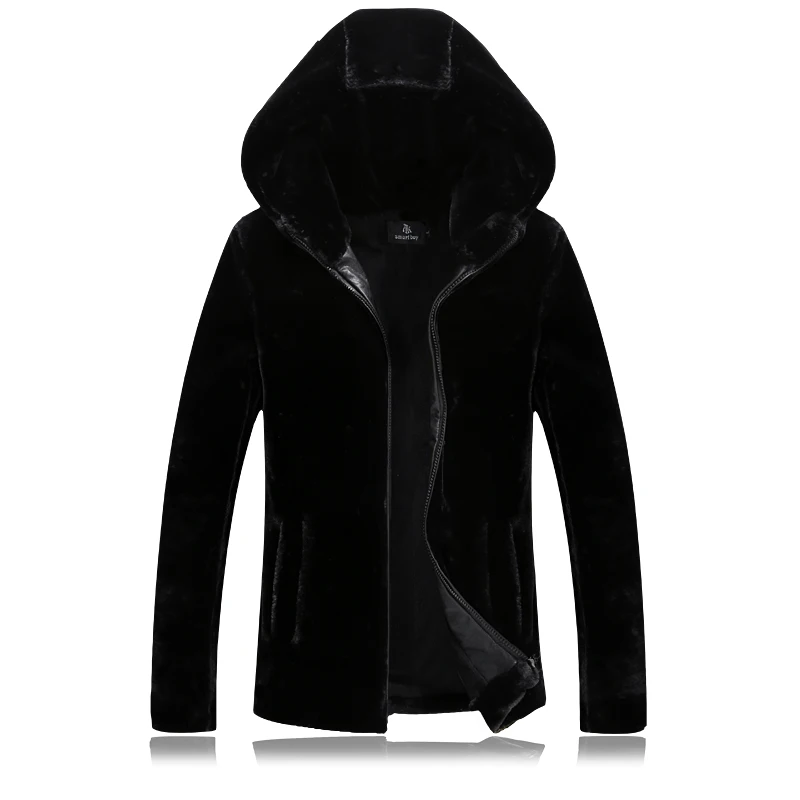 Man winter Imitation Faux fur jackets Imitation rabbit fur coats Imitation water velvet hooded parka
Man winter Imitation Faux fur jackets Imitation rabbit fur coats Imitation water velvet hooded parka