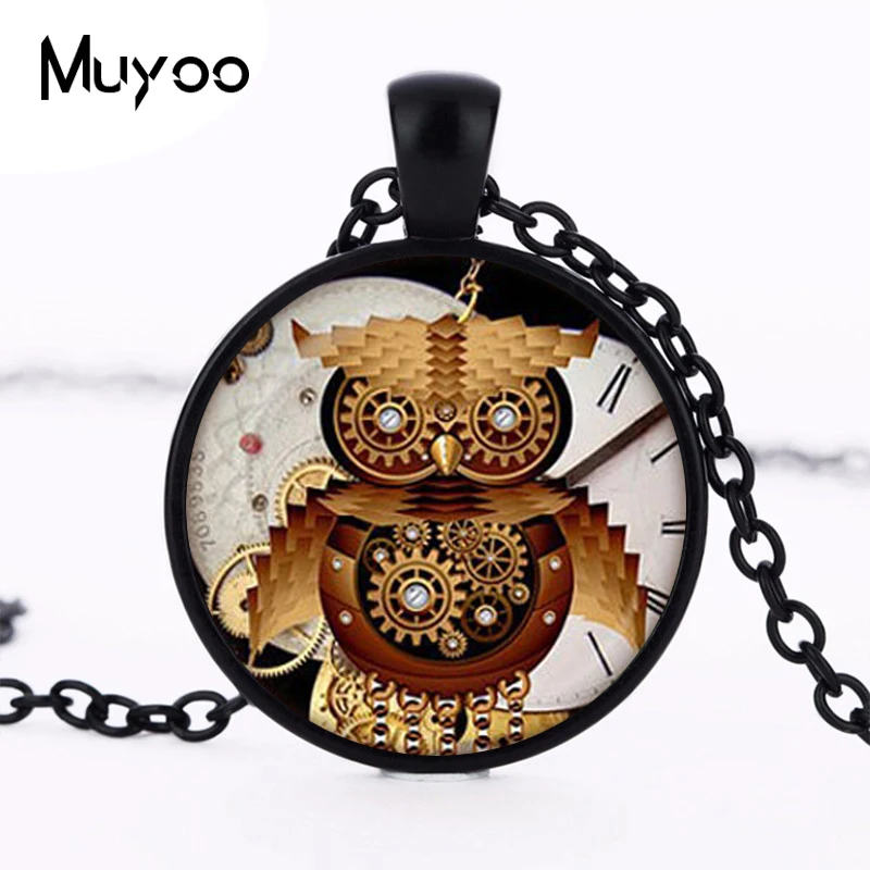2017 new hot Steampunk Owl Pendant Vintage Steampunk Jewelry Steampunk Owl Gears Necklace Clock Pendant collares Men Jewelry HZ1
2017 new hot Steampunk Owl Pendant Vintage Steampunk Jewelry Steampunk Owl Gears Necklace Clock Pendant collares Men Jewelry HZ1
