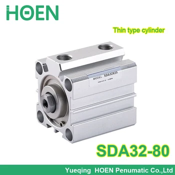 5pcs SDA32-80 32mm Bore 80mm Stroke 1/8" Port Pneumatic Compact Cylinder Double Action Airtac Type SDA series SDA32*80
5pcs SDA32-80 32mm Bore 80mm Stroke 1/8" Port Pneumatic Compact Cylinder Double Action Airtac Type SDA series SDA32*80
