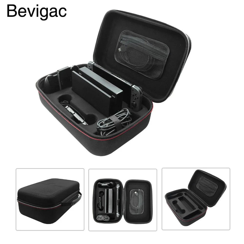 Bevigac Hard Shell Case Anti-shock Storage Travel Hand Bag w/Multiple Compartments for Nintendo Nintend Switch NS Accessories
Bevigac Hard Shell Case Anti-shock Storage Travel Hand Bag w/Multiple Compartments for Nintendo Nintend Switch NS Accessories