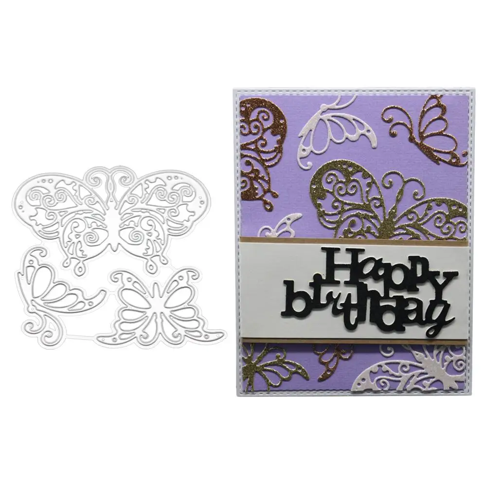 New 2019 Butterfly Die Cut Metal Cutting Dies For Scrapbooking Party Decoration Greeting Card Decoaration Stencil Tool
New 2019 Butterfly Die Cut Metal Cutting Dies For Scrapbooking Party Decoration Greeting Card Decoaration Stencil Tool