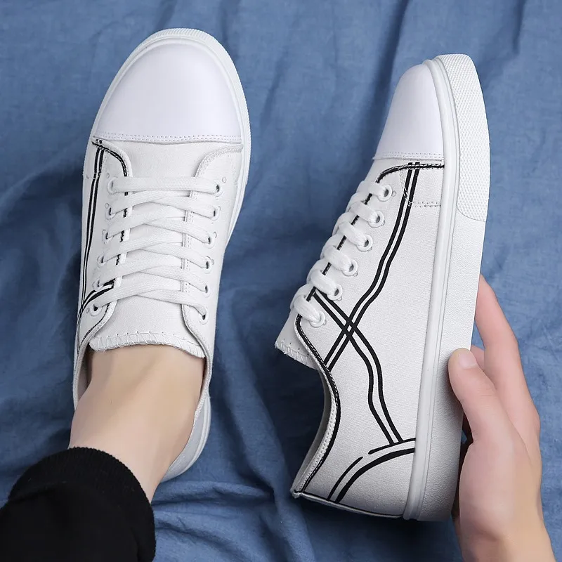 Spring Fashion Men Vulcanize Shoes Brand White Sneakers Men Shoes Outdoor Walking Male Shoes Adult Breathable Men Casual Shoes
Spring Fashion Men Vulcanize Shoes Brand White Sneakers Men Shoes Outdoor Walking Male Shoes Adult Breathable Men Casual Shoes