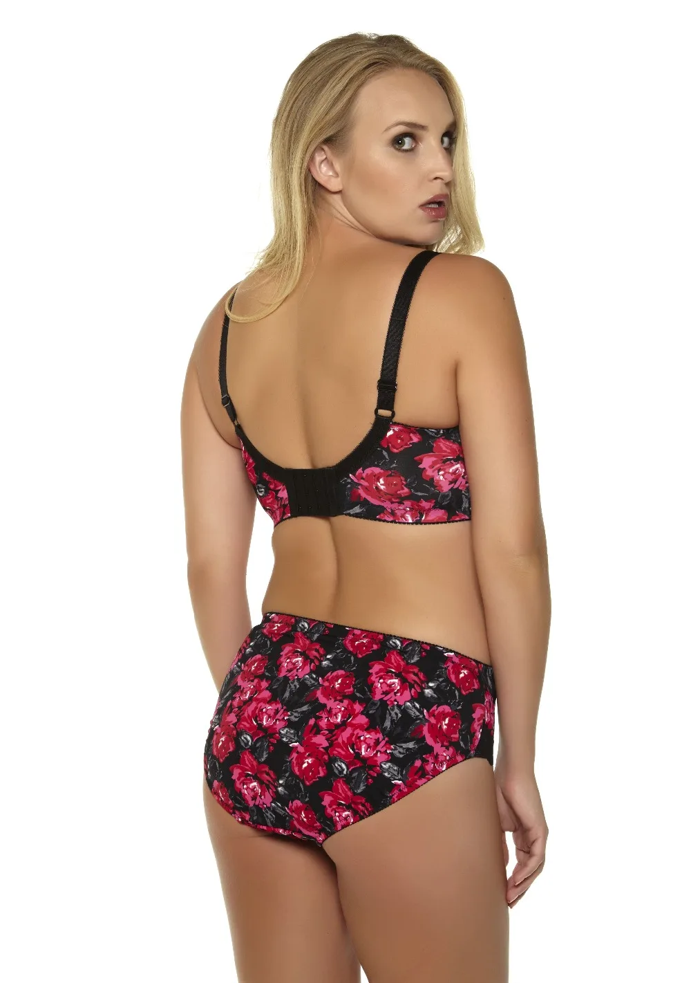 Mierside Femme Ensembles de Lingerie Grande Taille Soutiens-Gorge avec Culottes