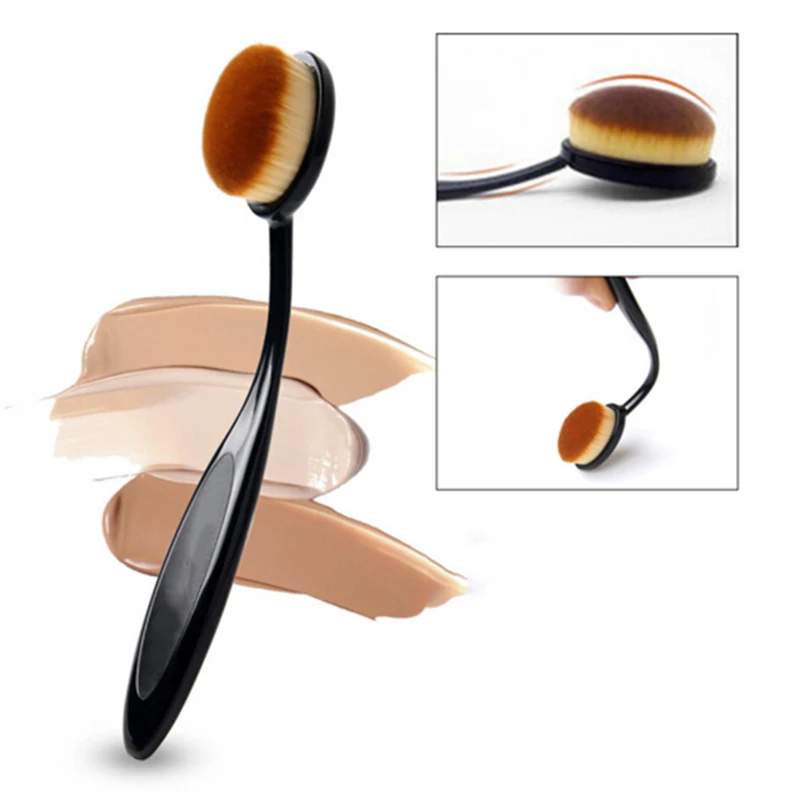 1PCS Face Powder Foundation Brush Soft Makeup Brush Toothbrush Oval Makeup Brushes Cosmetic Makeup Tool
1PCS Face Powder Foundation Brush Soft Makeup Brush Toothbrush Oval Makeup Brushes Cosmetic Makeup Tool
