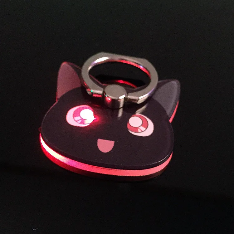 New Design 1 Piece Universal LED Flashing Phone Holder Stand Cute Cartoon Smartphone mobile Finger Rings
New Design 1 Piece Universal LED Flashing Phone Holder Stand Cute Cartoon Smartphone mobile Finger Rings