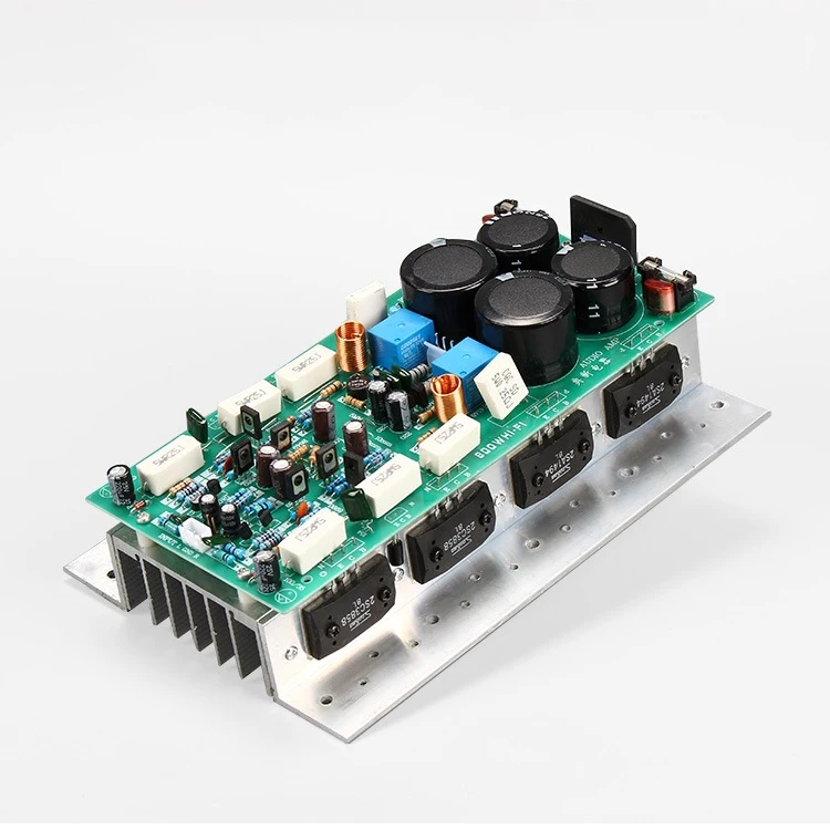 HIFI High Power Audio Amplifier Board 450W+450W Stereo Stage AMP Mono 800W 8pcs Sanken Chip
HIFI High Power Audio Amplifier Board 450W+450W Stereo Stage AMP Mono 800W 8pcs Sanken Chip