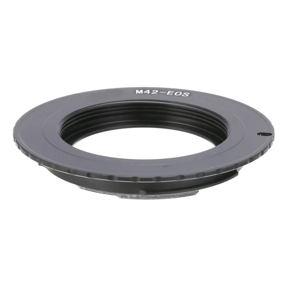 Onsale Camera Accessories 1pc Black M42 Chips Lens Adapter For AF III Confirm M42 to EOS EF Mount Ring Adapter Mayitr