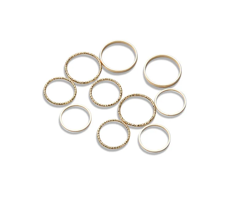 Korean version of the ring set of ten pieces of female fashion personality combination simple student jewelry wholesale
Korean version of the ring set of ten pieces of female fashion personality combination simple student jewelry wholesale