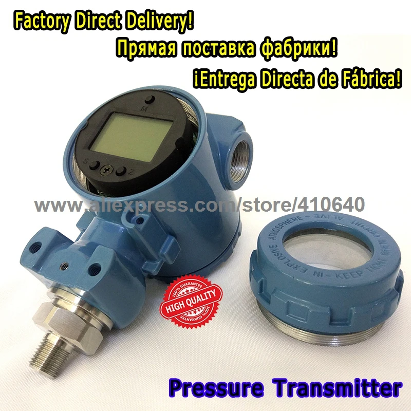 1 Piece Intelligent Imported Diffused Silicon Pressure Transducer 2088 Housing Type Pressure Transmitter 4 to 20mA High Accuracy
1 Piece Intelligent Imported Diffused Silicon Pressure Transducer 2088 Housing Type Pressure Transmitter 4 to 20mA High Accuracy