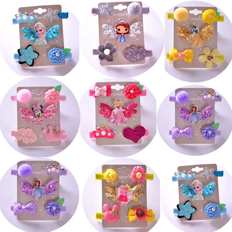 5pcs Disney princess children cartoon hair clip girl gift Frozen Elsa doll hairpin accessories headwear kid cosmetic hair clip
5pcs Disney princess children cartoon hair clip girl gift Frozen Elsa doll hairpin accessories headwear kid cosmetic hair clip