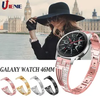 For Samsung Galaxy Watch 46MM Gear S3 Classic/Frontier Watch Band Strap Wristband Stainless Steel Diamond Bracelet Straps
For Samsung Galaxy Watch 46MM Gear S3 Classic/Frontier Watch Band Strap Wristband Stainless Steel Diamond Bracelet Straps