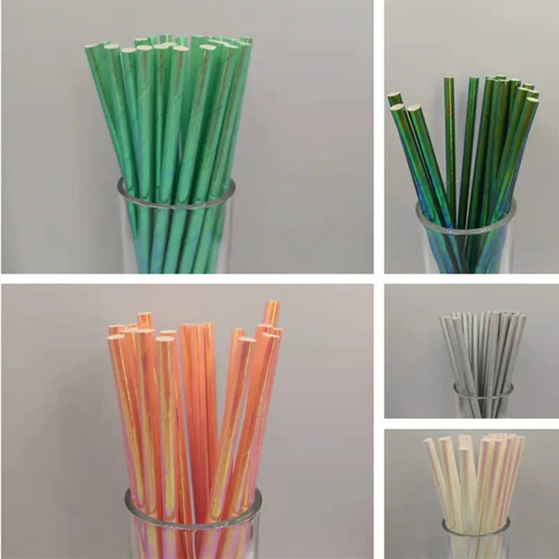 25 pcs lridescent Paper Straws Carnaval Wedding Birthday Party Decorations Kids Children Baby Shower Christmas Frozen Supplies
25 pcs lridescent Paper Straws Carnaval Wedding Birthday Party Decorations Kids Children Baby Shower Christmas Frozen Supplies