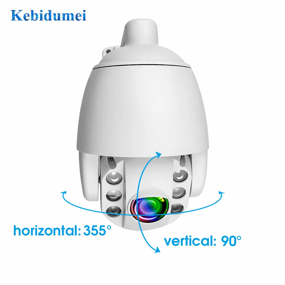 kebidumei HD 1080P Security IP Camere 5X Zoom Mini Speed Dome Outdoor Wireless WIFI Camera Audio Talk 60M
kebidumei HD 1080P Security IP Camere 5X Zoom Mini Speed Dome Outdoor Wireless WIFI Camera Audio Talk 60M