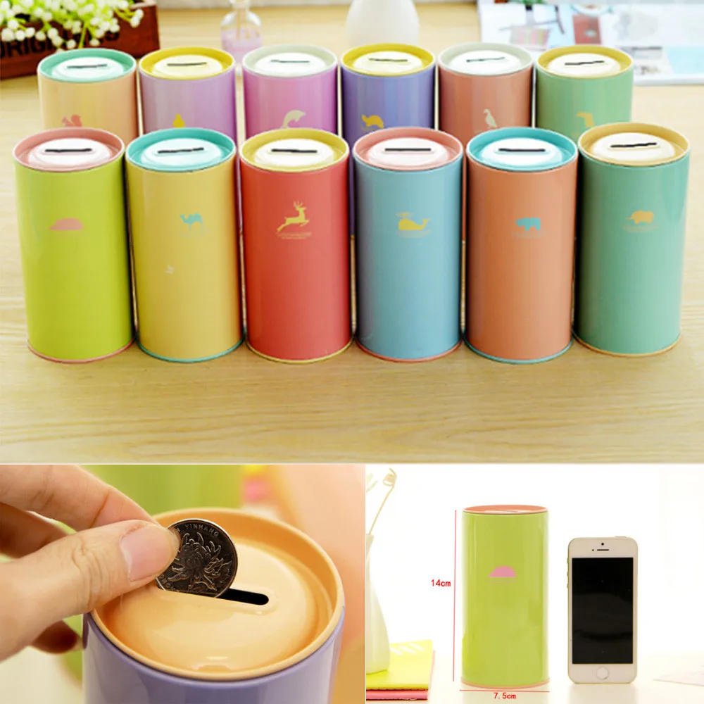 New Cute Money Saving Box Metal Piggy Bank Tin Coin Cash Case Pot Kid Storage Gifts Toys CA
New Cute Money Saving Box Metal Piggy Bank Tin Coin Cash Case Pot Kid Storage Gifts Toys CA