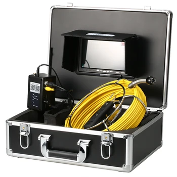 7 Inch Wireless WiFi 20/30/40M Pipe Inspection Camera Drain Sewer Pipeline Industrial Endoscope with Meter Marking Fishing Pesca
7 Inch Wireless WiFi 20/30/40M Pipe Inspection Camera Drain Sewer Pipeline Industrial Endoscope with Meter Marking Fishing Pesca
