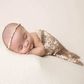 Brilliant Paillette Mermaid Tail Newborn Baby Girl Photography Props Accessories Handmade New Born Photo Props
Brilliant Paillette Mermaid Tail Newborn Baby Girl Photography Props Accessories Handmade New Born Photo Props