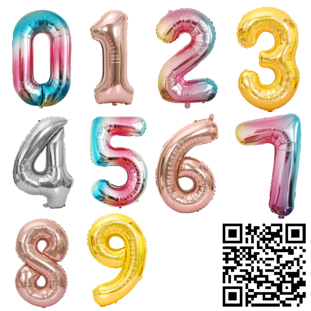 1pc 32inch Aluminium Foil Number Ballons Accessories Kids Event Festive Supplies 0-9 Birthday Party Decoration Wedding Balloons
1pc 32inch Aluminium Foil Number Ballons Accessories Kids Event Festive Supplies 0-9 Birthday Party Decoration Wedding Balloons